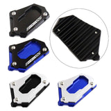 Maxbell Motorcycle Kick Stand Aluminum Alloy Enlarger Plate for BMW R1200GS Adv Black