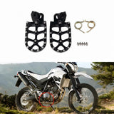 Maxbell Motorcycle Foot Pegs Sturdy Stable Wide Footpegs for Rmz250 2010-2019 Black