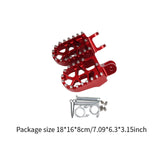 Maxbell Motorcycle Footpegs Sturdy Highway Footrests for Motorcycle Accessories