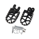 Maxbell Motorcycle Footpegs Sturdy Highway Footrests for Motorcycle Accessories