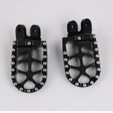 Maxbell Motorcycle Footpegs Sturdy Highway Footrests for Motorcycle Accessories