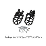 Maxbell Motorcycle Footpegs Sturdy Highway Footrests for Motorcycle Accessories