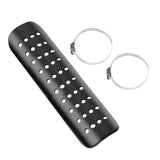 Maxbell Motorcycle Exhaust Heat Shield Motorcycle Accessory Easy Installation Simple Black