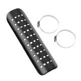 Maxbell Motorcycle Exhaust Heat Shield Motorcycle Accessory Easy Installation Simple Black