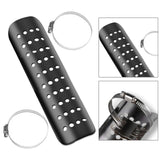 Maxbell Motorcycle Exhaust Heat Shield Motorcycle Accessory Easy Installation Simple Black