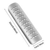 Maxbell Motorcycle Exhaust Heat Shield Motorcycle Accessory Easy Installation Simple Silver