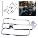 Maxbell Baggage Carrier High Performance Motorcycles Rear Mounting Rack argent
