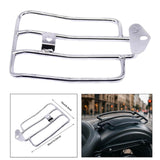 Maxbell Baggage Carrier High Performance Motorcycles Rear Mounting Rack argent