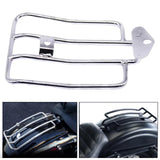 Maxbell Baggage Carrier High Performance Motorcycles Rear Mounting Rack argent