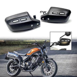 Maxbell Motorcycle Handlebar Hand Guards Replacement for CL250 CL 500 2023 2024 Black