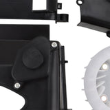 Maxbell Air Shroud Assembly W/Fan Professional Direct Replace Accessory for Gy6
