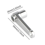 Maxbell Windshield Windscreen Lifting Rising Bracket Holder Replacement for BMW Argent