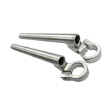 Maxbell 2x Motorcycle Clip on Handlebars Riding Supplies Parts Motorbike Accessories