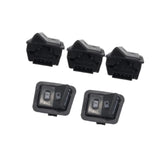 Maxbell 5x Headlight Switch Frontlight Horn Turning Light Switch for Motorcycle