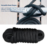 Maxbell Boat Dock Line Docking Lines Equipment Strong Double Braided Nylon Dock Line