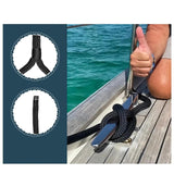 Maxbell Boat Dock Line Docking Lines Equipment Strong Double Braided Nylon Dock Line