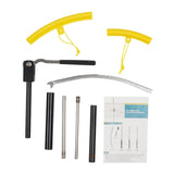 Maxbell Dirt Bike Tire Changing Tool 10/12/15/17/20/25mm Axles Portable Tire Changer