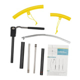 Maxbell Dirt Bike Tire Changing Tool 10/12/15/17/20/25mm Axles Portable Tire Changer