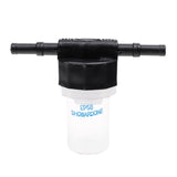 Maxbell Motorcycle Twist Cap Petrol Fuel Cup Filter White Easily Install Spare Parts