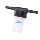 Maxbell Motorcycle Twist Cap Petrol Fuel Cup Filter White Easily Install Spare Parts