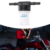 Maxbell Motorcycle Twist Cap Petrol Fuel Cup Filter White Easily Install Spare Parts