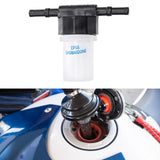 Maxbell Motorcycle Twist Cap Petrol Fuel Cup Filter White Easily Install Spare Parts