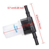 Maxbell Motorcycle Twist Cap Petrol Fuel Cup Filter White Easily Install Spare Parts
