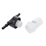 Maxbell Motorcycle Twist Cap Petrol Fuel Cup Filter White Easily Install Spare Parts