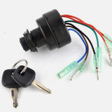 Maxbell Boat Ignition Key Switch Key Locking for Outboard Control Box Accessory