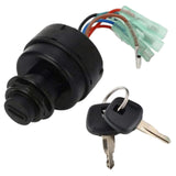 Maxbell Boat Ignition Key Switch Key Locking for Outboard Control Box Accessory