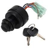 Maxbell Boat Ignition Key Switch Key Locking for Outboard Control Box Accessory