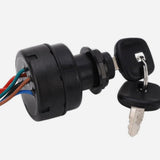 Maxbell Boat Ignition Key Switch Key Locking for Outboard Control Box Accessory