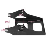 Maxbell Tour Luggage Mounting Rack for Passenger Motorcycle Black
