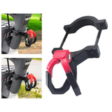 Maxbell Motorcycle Hanger Hook Universal Lightweight Simple Assembly Hanging Pothook Black Red