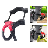 Maxbell Motorcycle Hanger Hook Universal Lightweight Simple Assembly Hanging Pothook Black Red