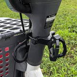 Maxbell Motorcycle Hanger Hook Universal Lightweight Simple Assembly Hanging Pothook Black