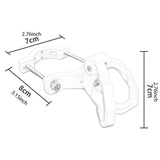 Maxbell Motorcycle Hanger Hook Universal Lightweight Simple Assembly Hanging Pothook Black