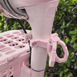 Maxbell Motorcycle Hanger Hook Universal Lightweight Simple Assembly Hanging Pothook Pink