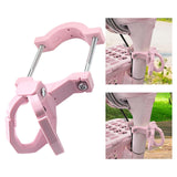 Maxbell Motorcycle Hanger Hook Universal Lightweight Simple Assembly Hanging Pothook Pink