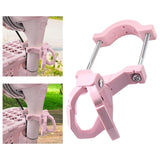 Maxbell Motorcycle Hanger Hook Universal Lightweight Simple Assembly Hanging Pothook Pink