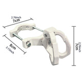 Maxbell Motorcycle Hanger Hook Universal Lightweight Simple Assembly Hanging Pothook Beige