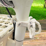 Maxbell Motorcycle Hanger Hook Universal Lightweight Simple Assembly Hanging Pothook Beige