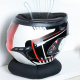 Maxbell Helmet Service Pad Lightweight PE Tube Hollow Holder Motorcycle Helmet Stand