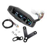 Maxbell Motorbike Odometer Universal LCD Speedometer for Accessory Repair Parts