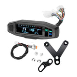 Maxbell Motorbike Odometer Universal LCD Speedometer for Accessory Repair Parts