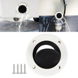 Maxbell Boat Drain Plug Screw Cap Drainage Hardware for Beams Fish Wells Yachts