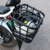 Maxbell Electric Bike Basket ABS Cargo Carrier for Picnic Cycling Electric Bike No Liner