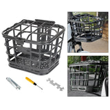 Maxbell Electric Bike Basket ABS Cargo Carrier for Picnic Cycling Electric Bike No Liner