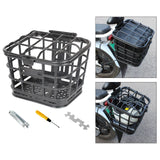 Maxbell Electric Bike Basket ABS Cargo Carrier for Picnic Cycling Electric Bike No Liner