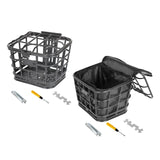 Maxbell Electric Bike Basket ABS Cargo Carrier for Picnic Cycling Electric Bike No Liner